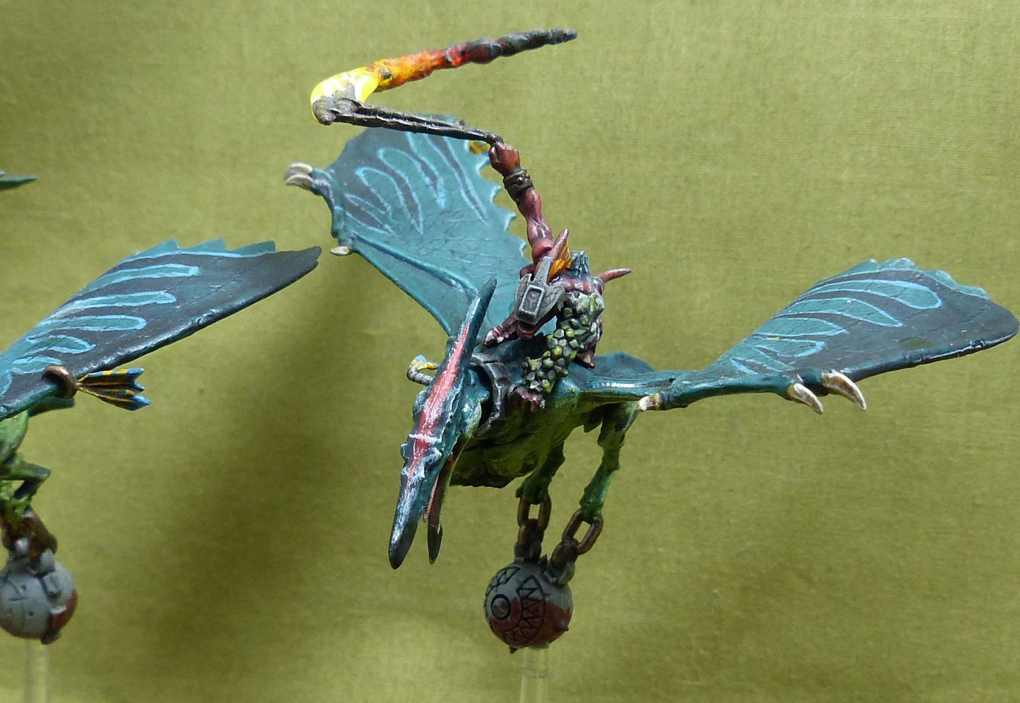 Terradon Riders painted - Seraphon - Warhammer AoS #2MC