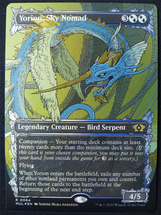 Yorion Sky Nomad Borderless Foil - MUL - Mtg Card #1FY