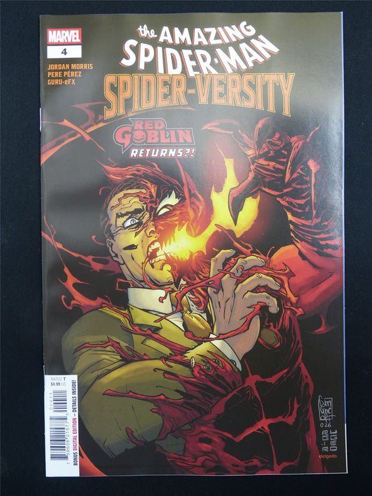 The Amazing SPIDER-MAN: Spider-Versity #4 Cvr A - Sep 2026 Marvel Comic #290