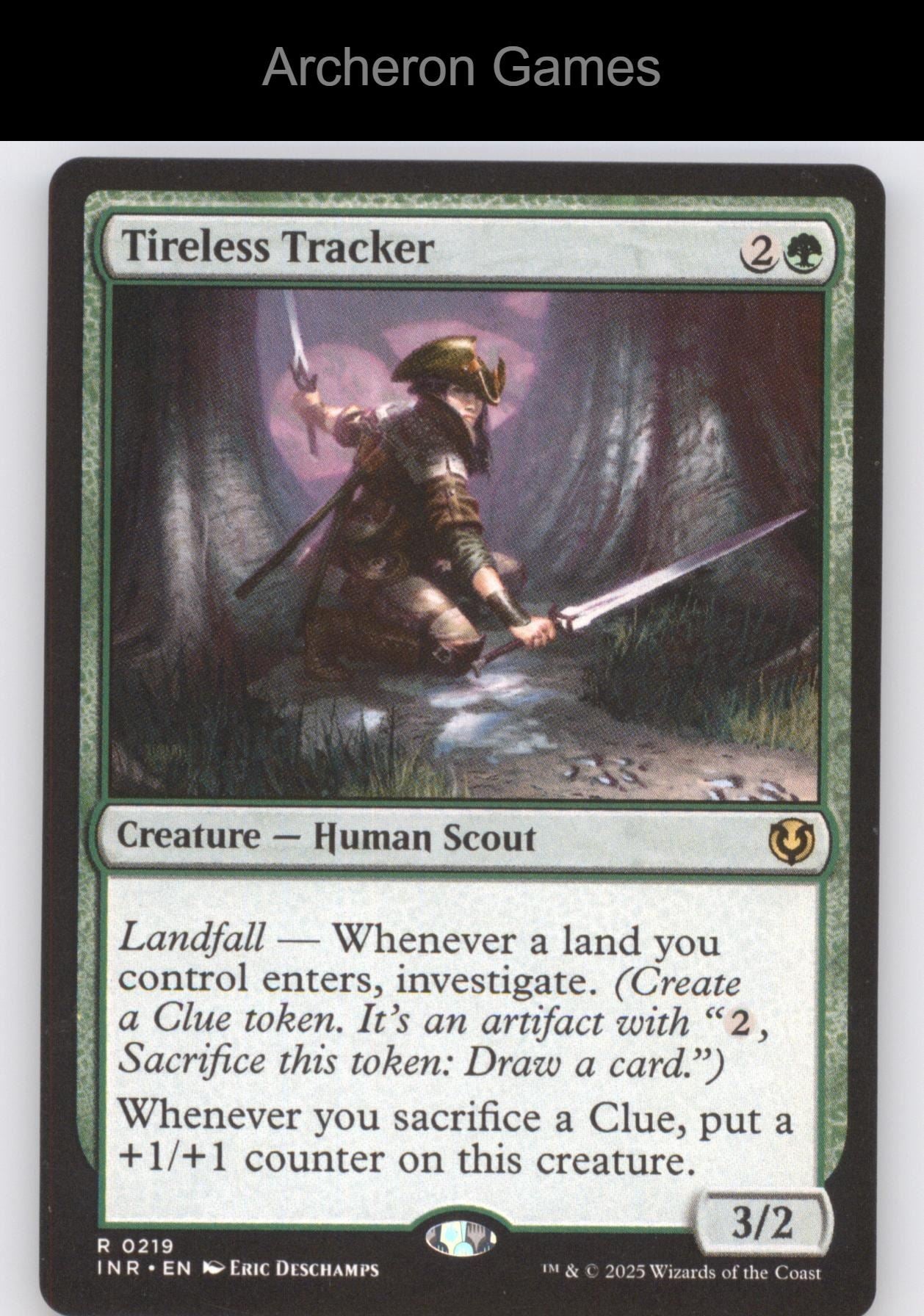 Tireless Tracker 219 R MTG Card Innistrad Remastered