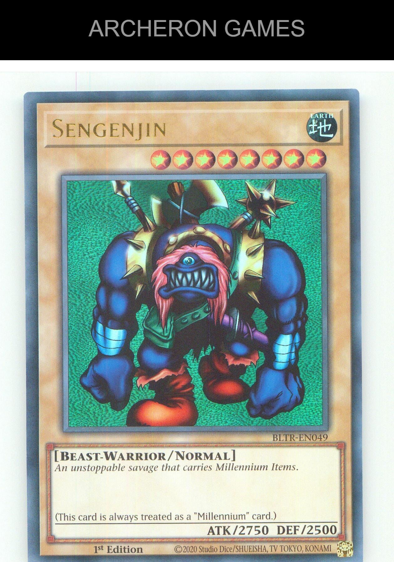 Sengenjin UR YUGIOH Card 1st Edition