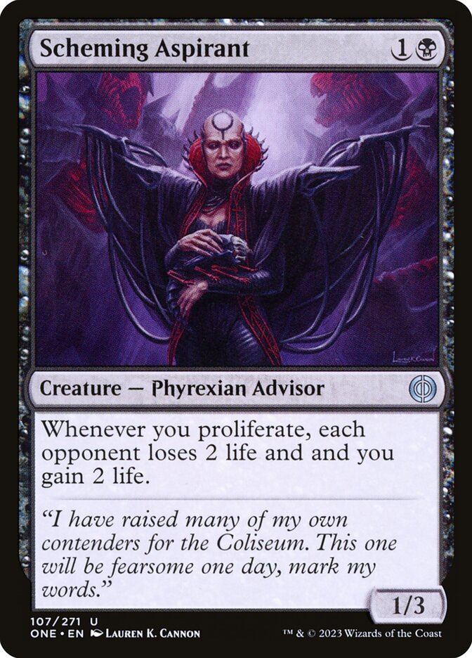 Scheming Aspirant - Phyrexia: All Will Be One one