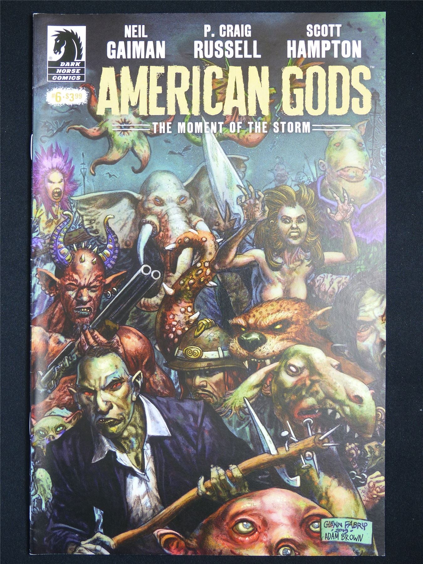 AMERICAN Gods: The Moment of the Storm #6 - Dark Horse Comic #4DQ