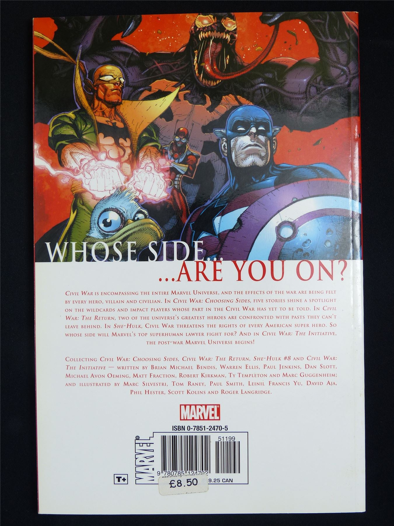 Civil War: Marvel Universe - Marvel Graphic Softback #489