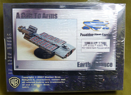 Classic Metal Earth Poseidon Fleet Carrier sealed box - Babylon 5: Call to Arms Miniatures #2LU