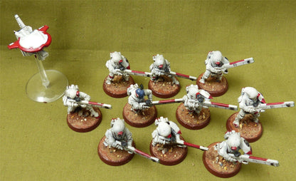 Fire Warriors Strike Team painted - Tau Empire - Warhammer 40K #JH