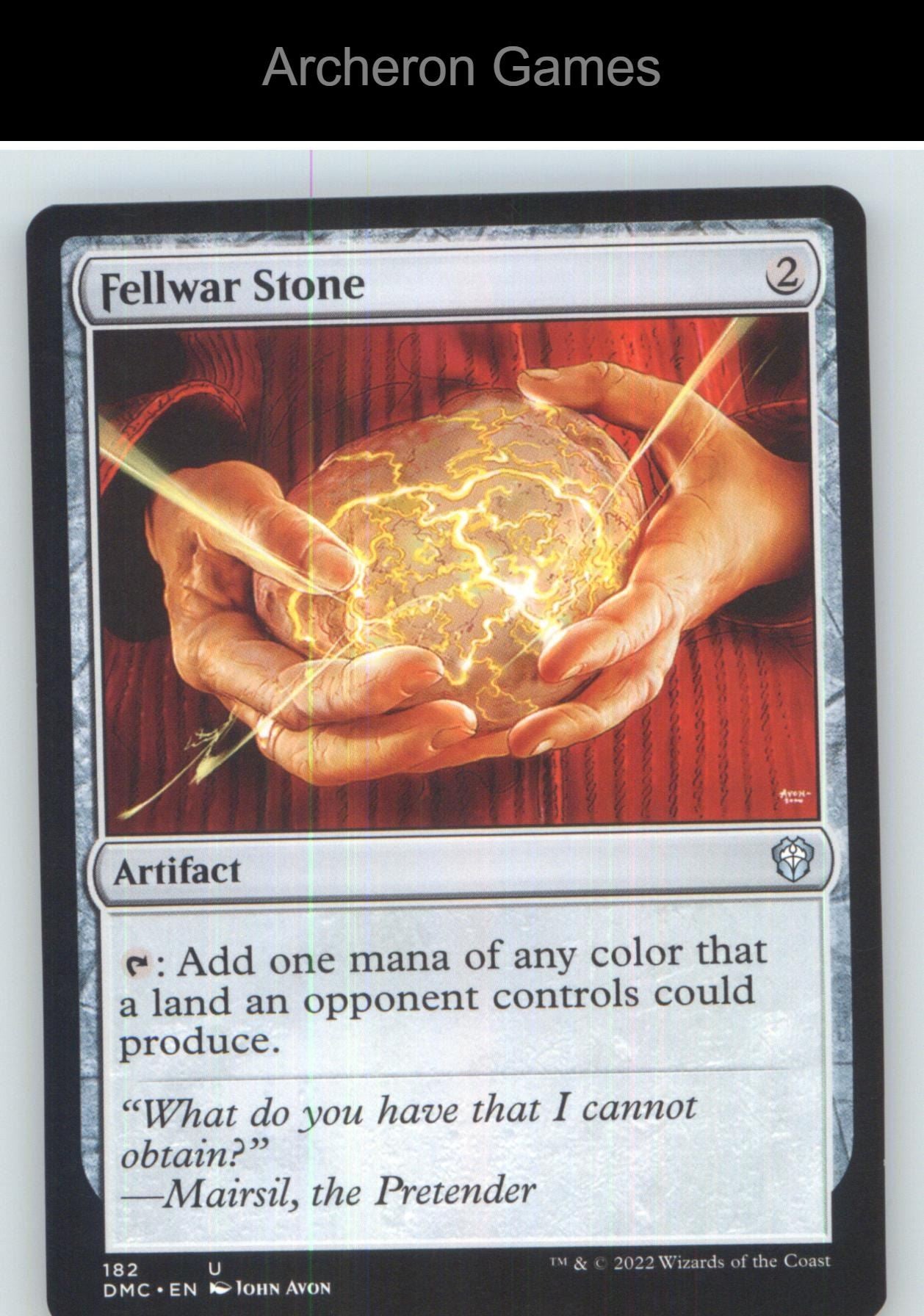 Fellwar Stone DMC 182 UC MTG Card NM/EX+