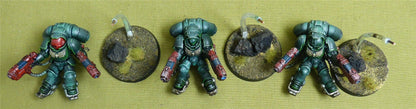 Inceptor Squad painted - Dark Angels - Warhammer 40K #3JH