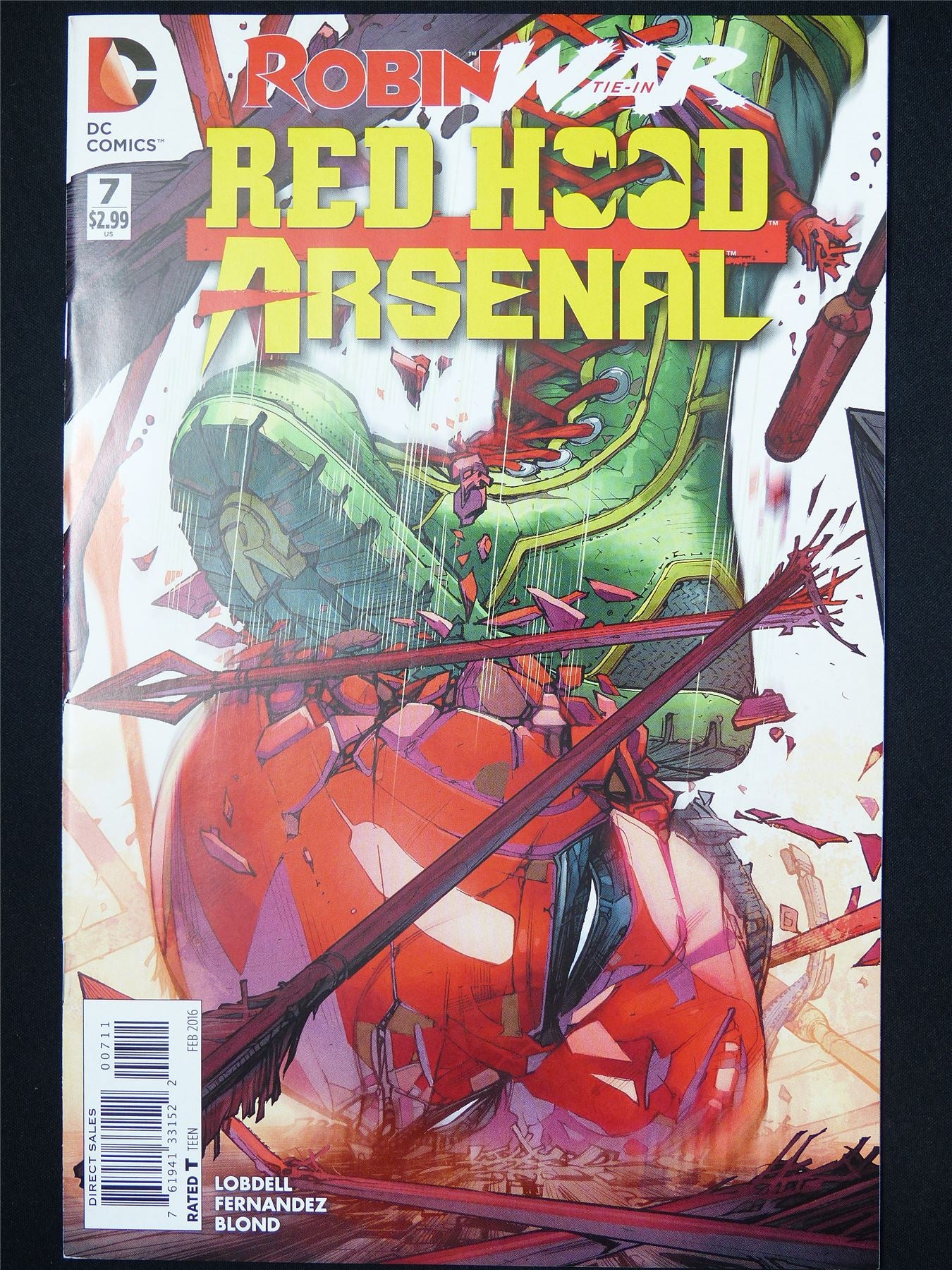 RED Hood Arsenal #7 - B&B DC Comic #812