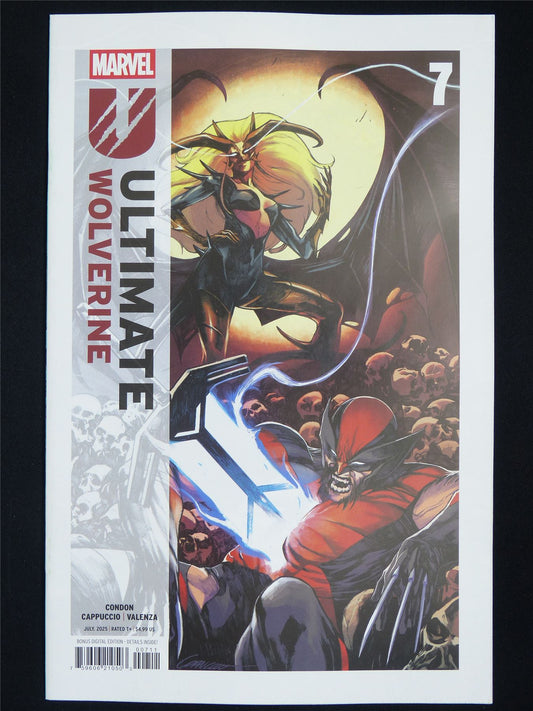 Ultimate WOLVERINE #7 - Sep 2025 Marvel Comic #1MD