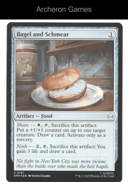 Bagel and Schmear 161 C MTG Card Marvel's Spider-Man
