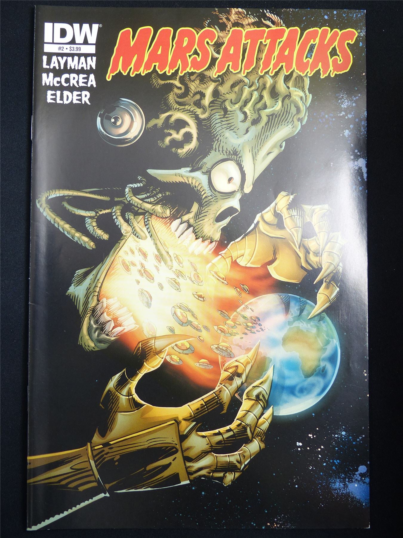 MARS Attacks #2 - B&B IDW Comic #2GZ