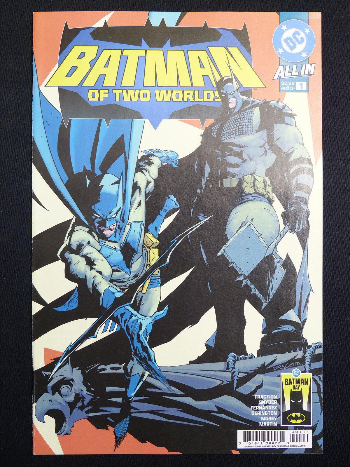 BATMAN: Of Two Worlds #1 Cvr A - DC Comic #4PZ