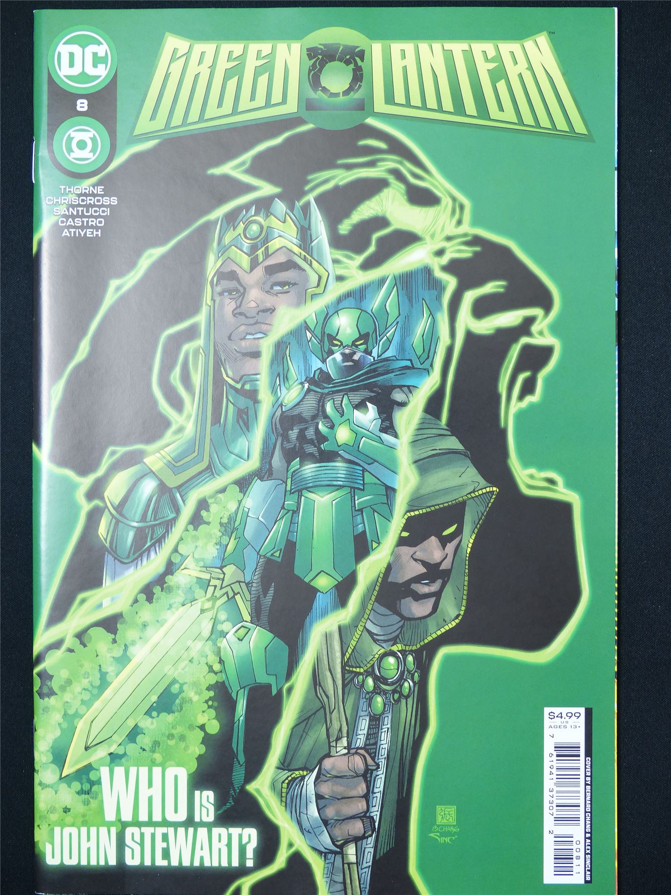 GREEN Lantern #8 - B&B DC Comic #7K5