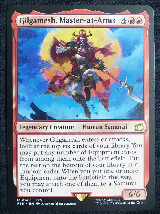 Gilgamesh Master-at-Arms - FIN - Mtg Card #1YW