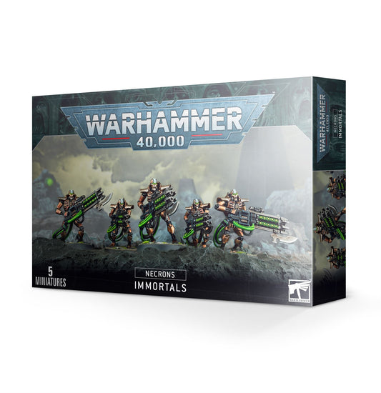 Immortals - Necrons - Warhammer AoS 40k #3H