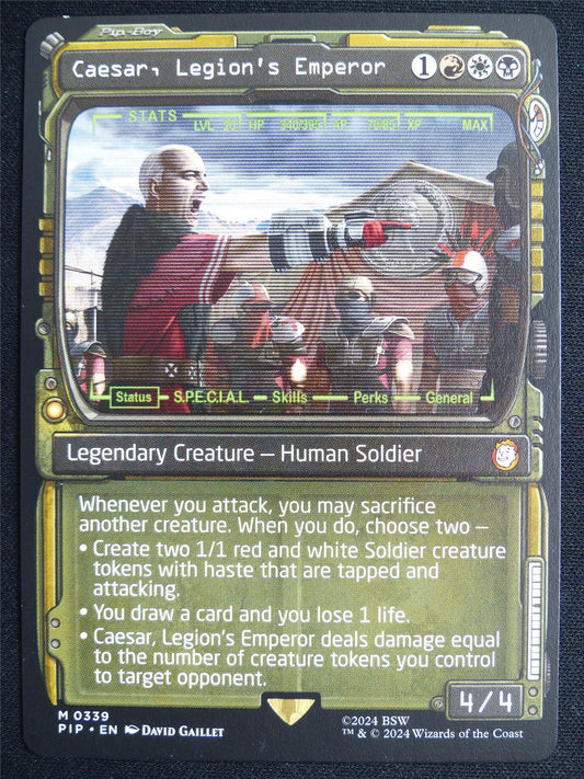 Caesar Legion's Emperor Showcase - PIP - Mtg Card #4KQ
