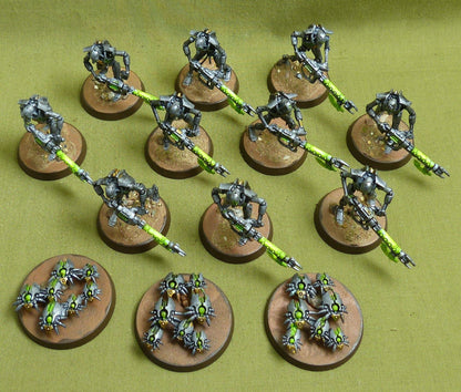 Necron Warriors painted - Necrons - Warhammer 40K #2DN