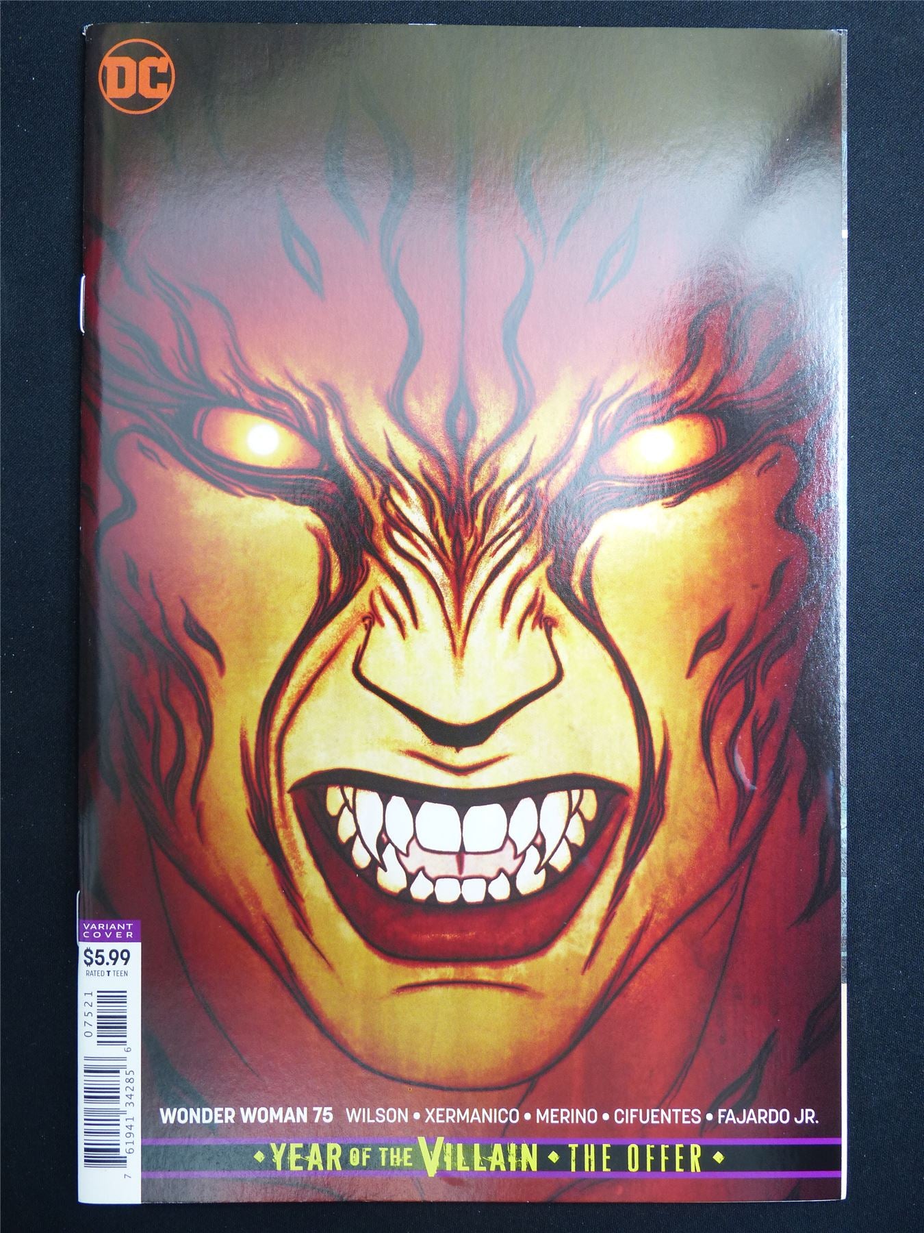 WONDER Woman #75 Variant - DC Comic #2BX