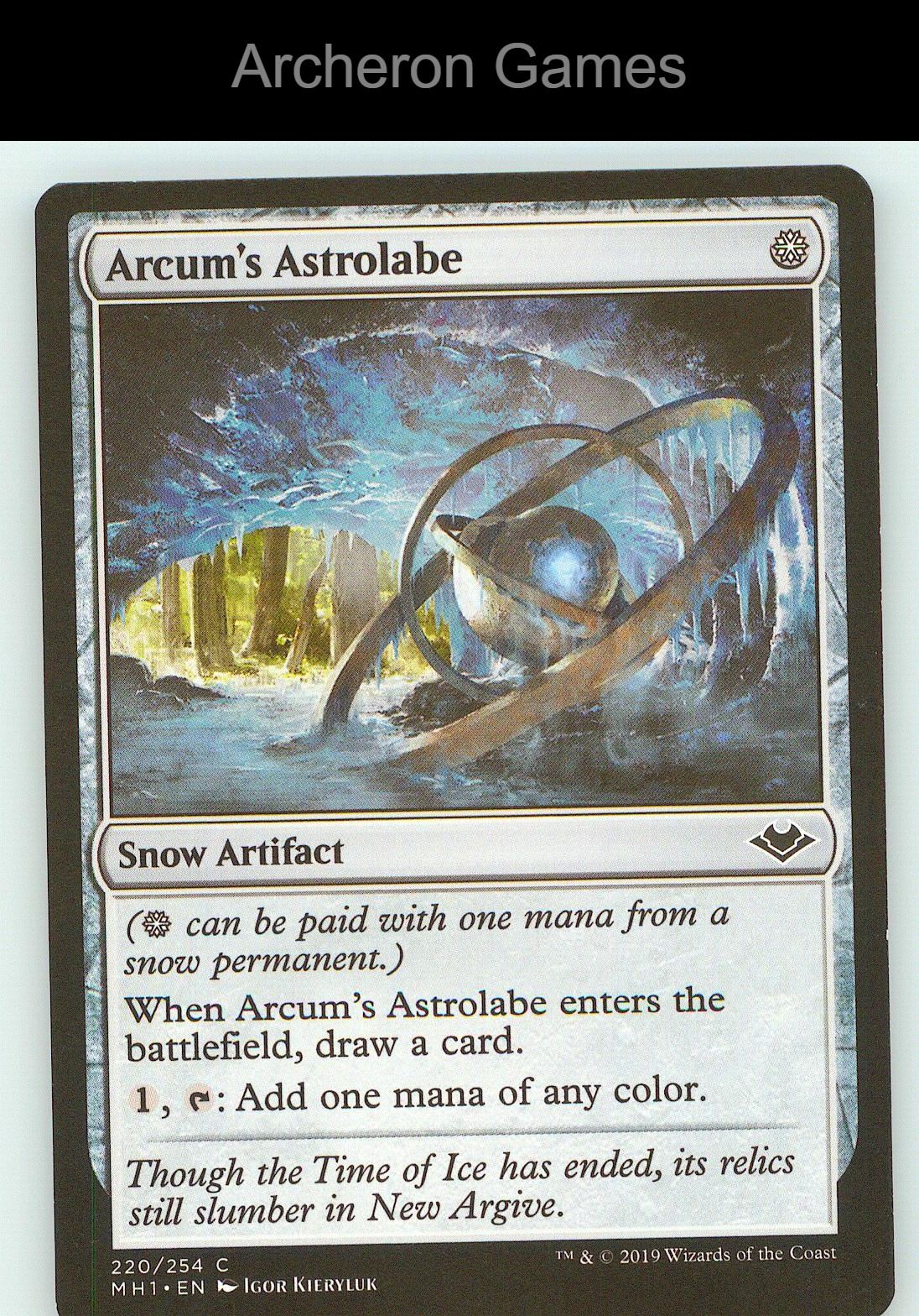 Arcum's Astrolabe MH1 220 C MTG Card NM/EX+