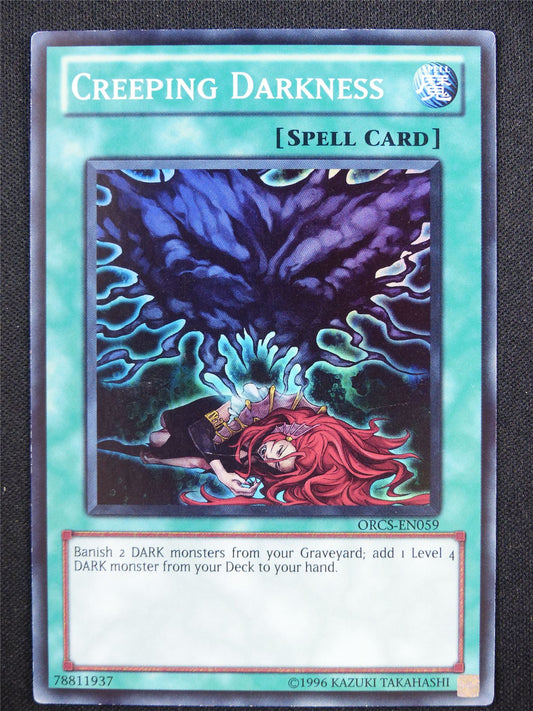 Creeping Darkness ORCS Super Rare - Yugioh Card #ZY