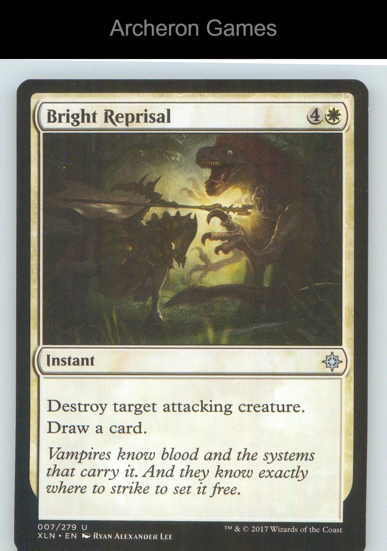 Bright Reprisal XLN 7 UC MTG Card NM/EX+