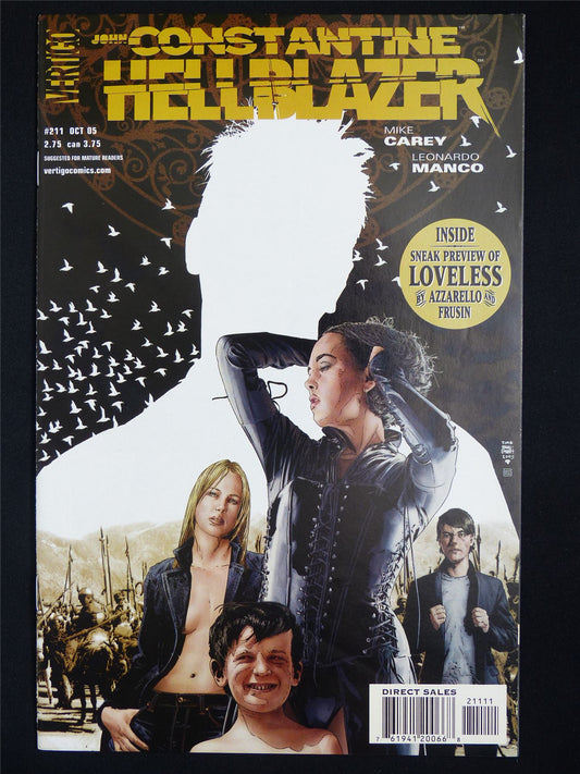 HELLBLAZER John Constantine #211 - DC Vertigo Comic #3P4