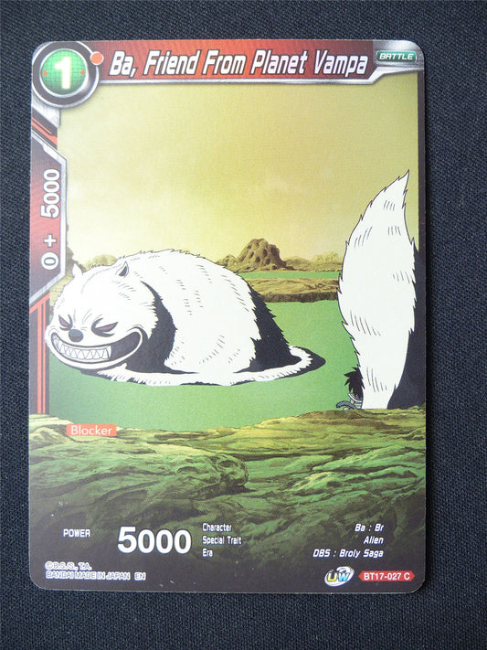 Ba Friend From Planet Vampa BT17 C Foil - Dragon Ball Super Card #6H3