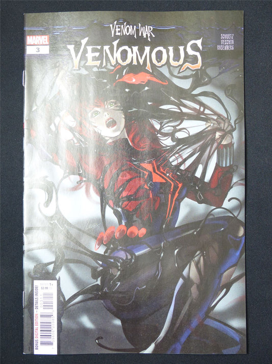 VENOM War: Venomous #3 - B&B Dec 2024 Marvel Comic #2UL