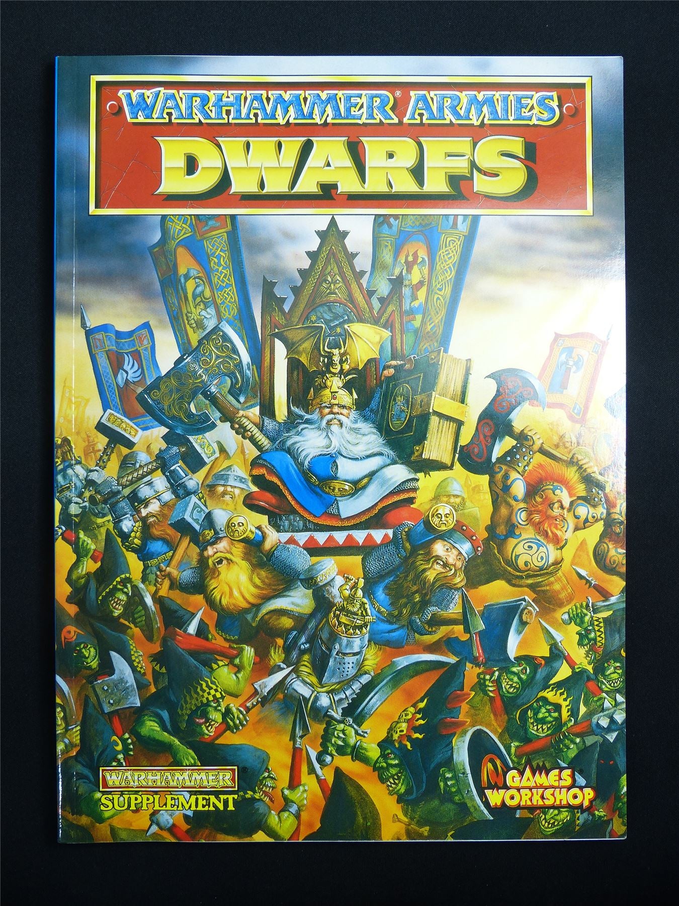 Warhammer Armies: Dwarfs 4th Edition Softback 1993 - Warhammer Old World #1HH