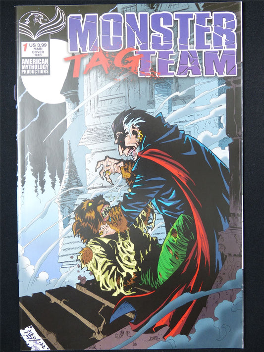 MONSTER Tag Team #1 - B&B Aug 2024 Mythology Comic #XP