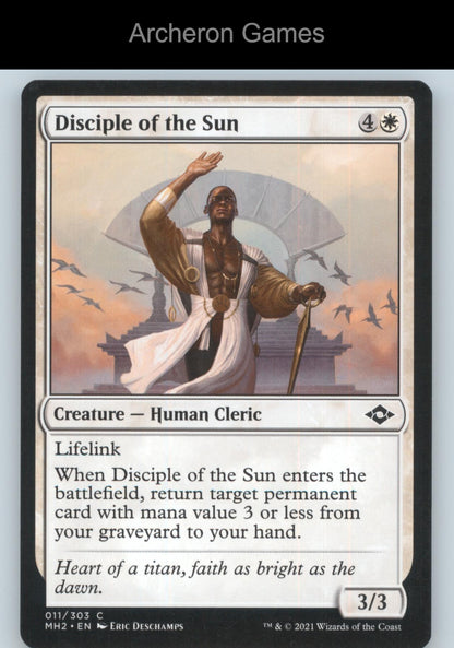 Disciple of the Sun 11 C MTG Card Modern Horizons 2
