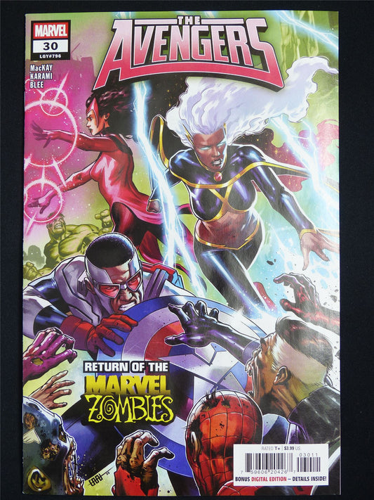 The AVENGERS #30 - Nov 2025 Marvel Comic #3VB