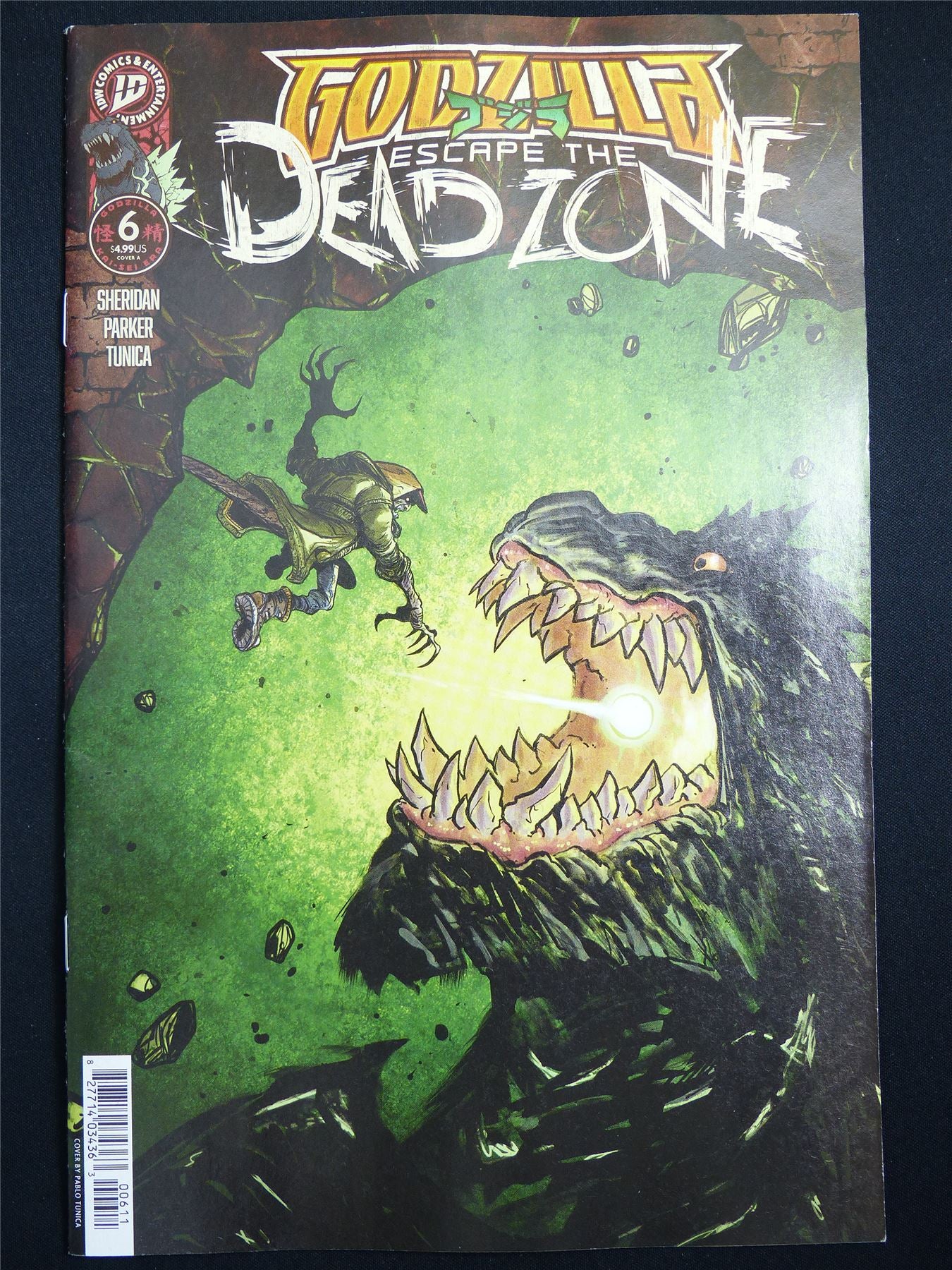 GODZILLA Escape the Deadzone #6 - ID Comic #2FG