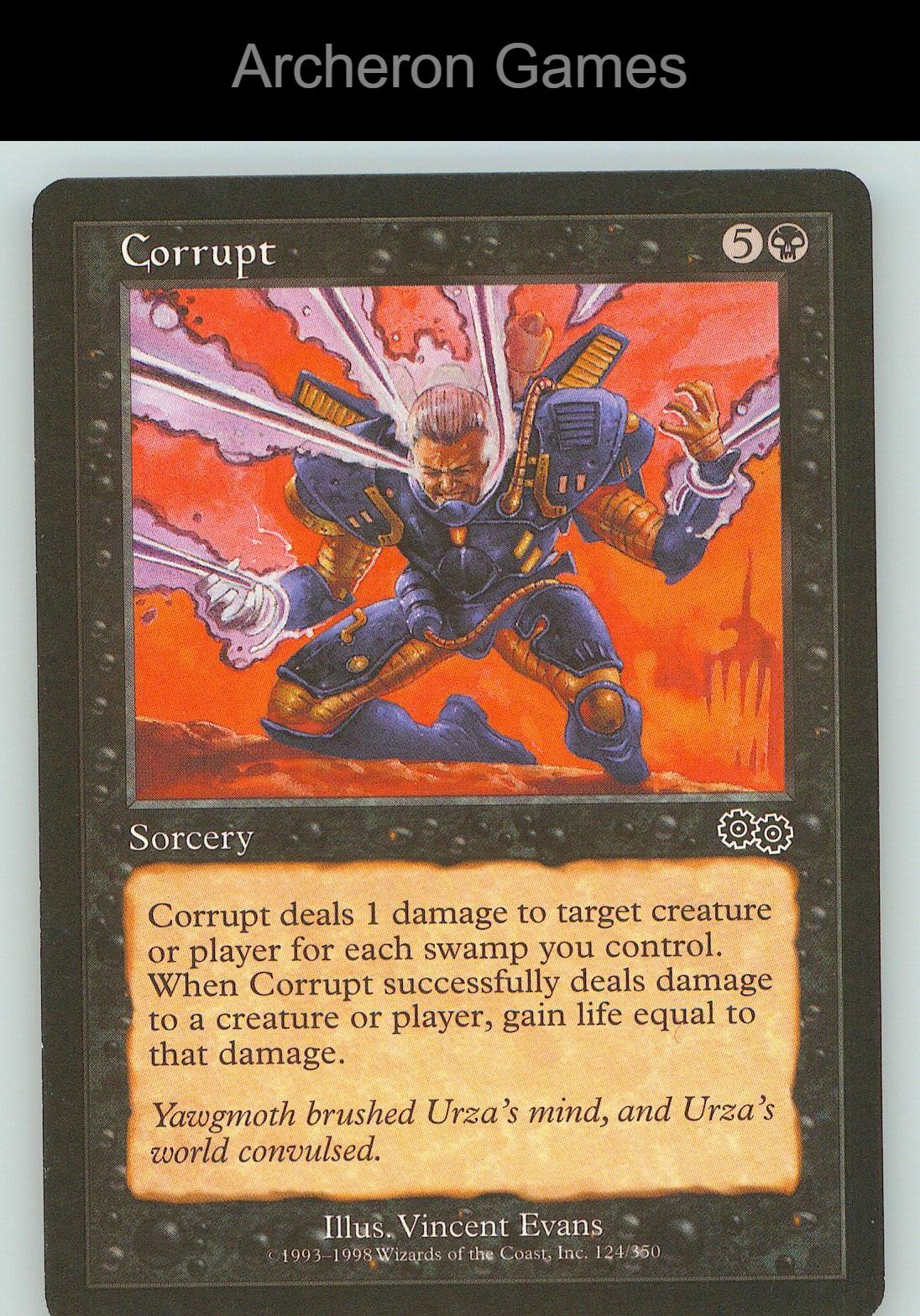 Corrupt USG 124 C MTG Card NM/EX+