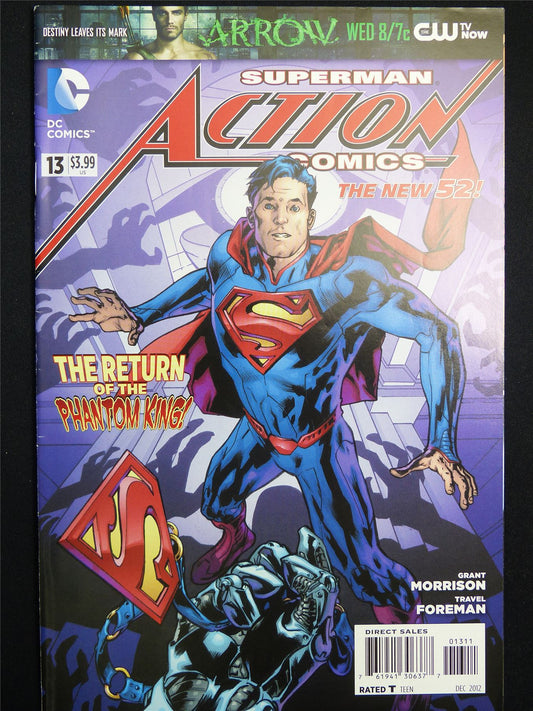 SUPERMAN: Action Comics #13 new 52! - DC Comic #3QP