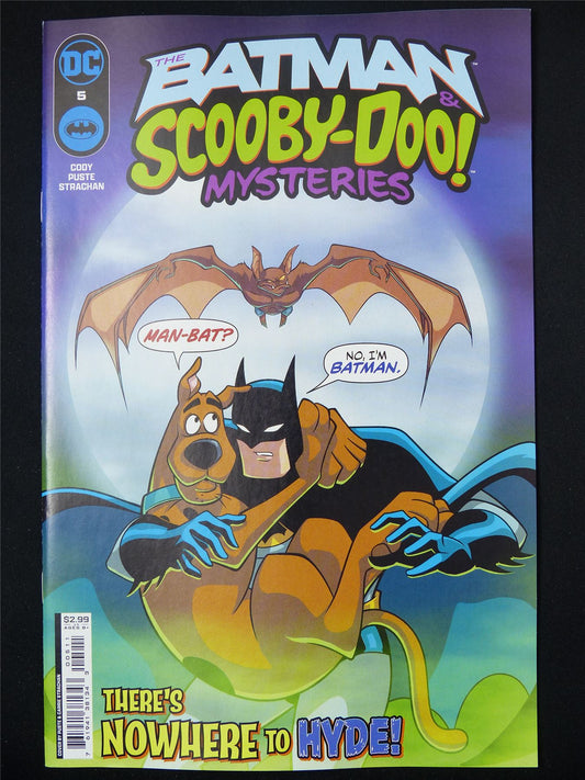 The BATMAN & Scooby-Doo! Mysteries #5 - Jul 2024 DC Comic #6I1