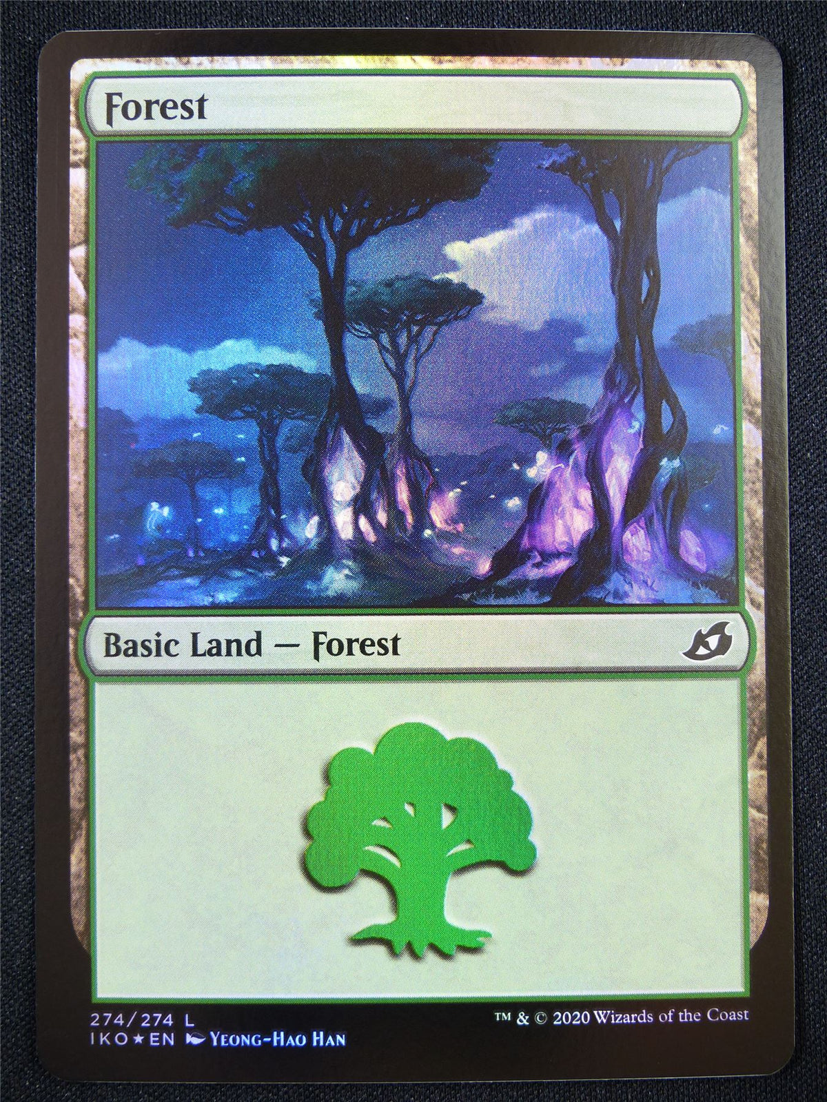 Forest 274/274 Foil - Mtg Card #21C