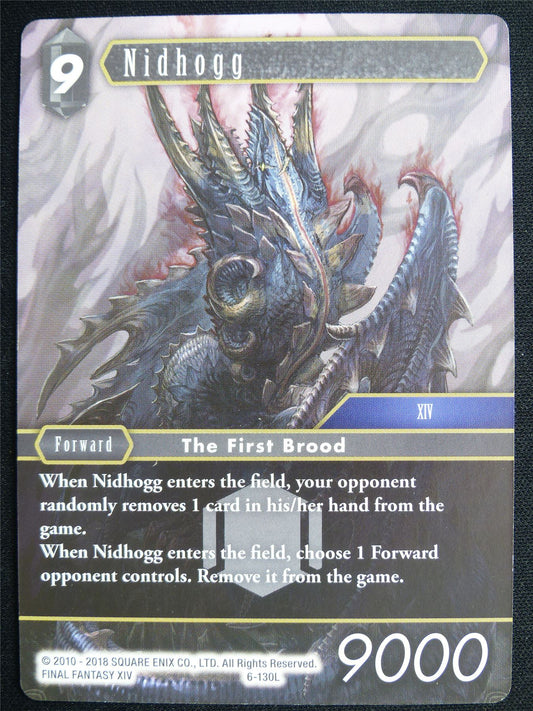 Nidhogg 6-130L - Final Fantasy Card #4TJ