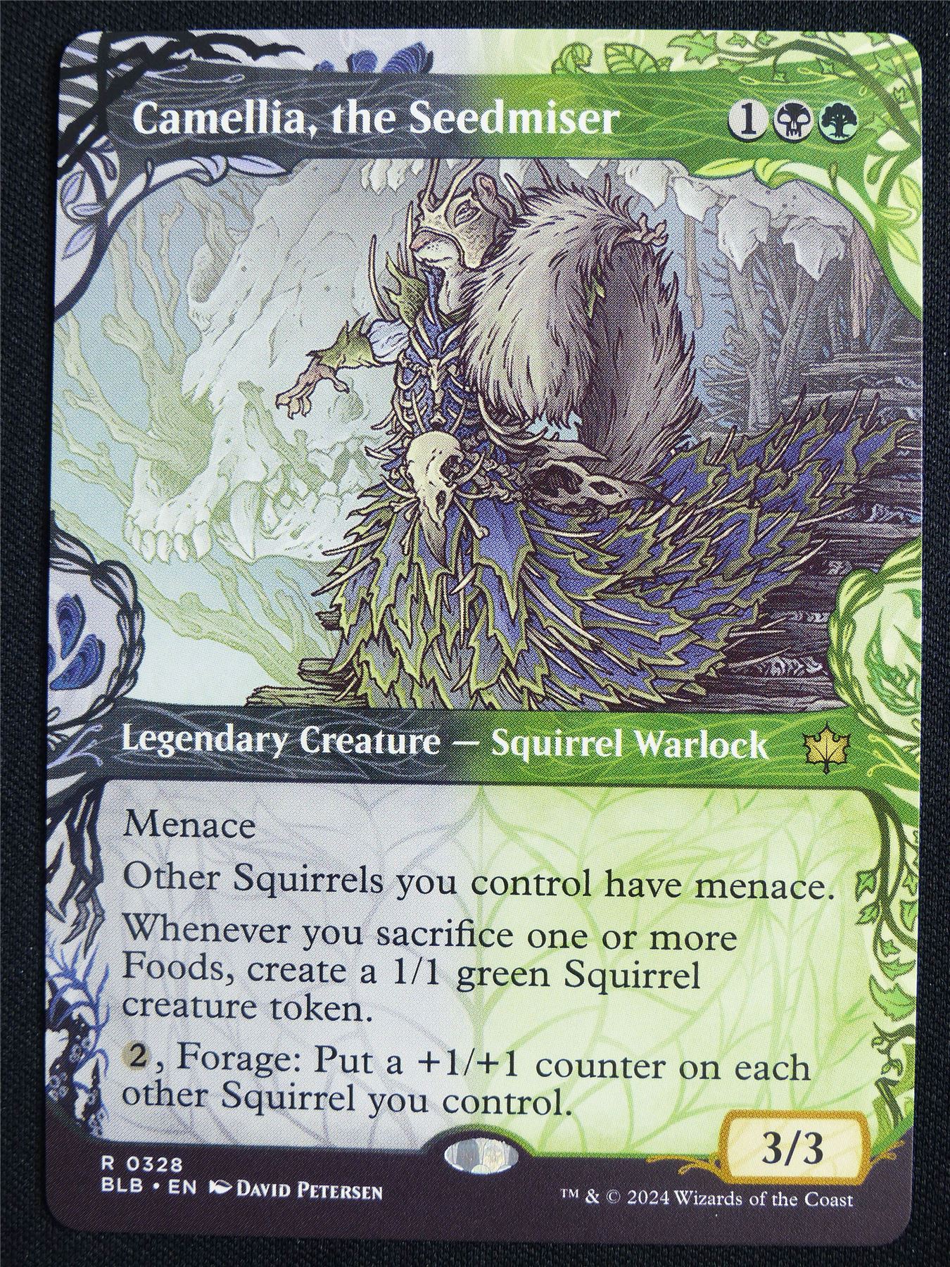 Camellia the Seedmiser Showcase - BLB - Mtg Card #3GM