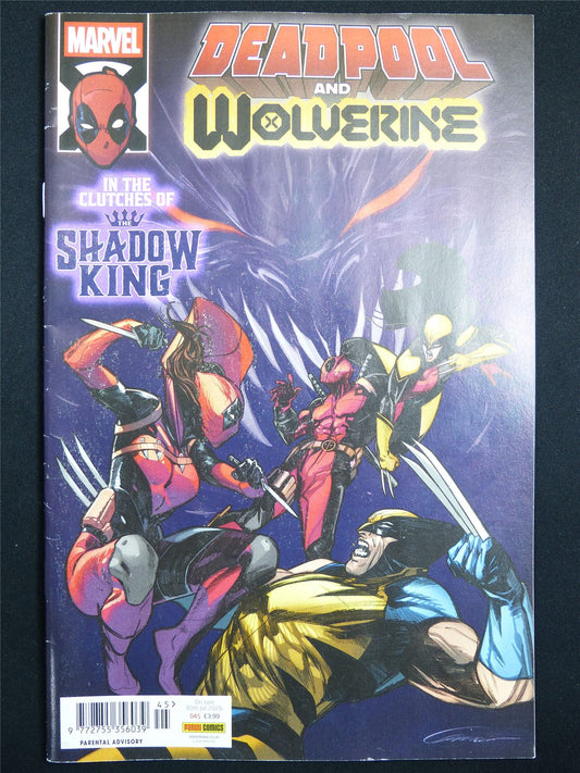 DEADPOOL and Wolverine #45 Panini - Marvel Comic #36R