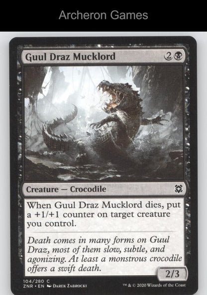 Guul Draz Mucklord 104 C MTG Card Zendikar Rising