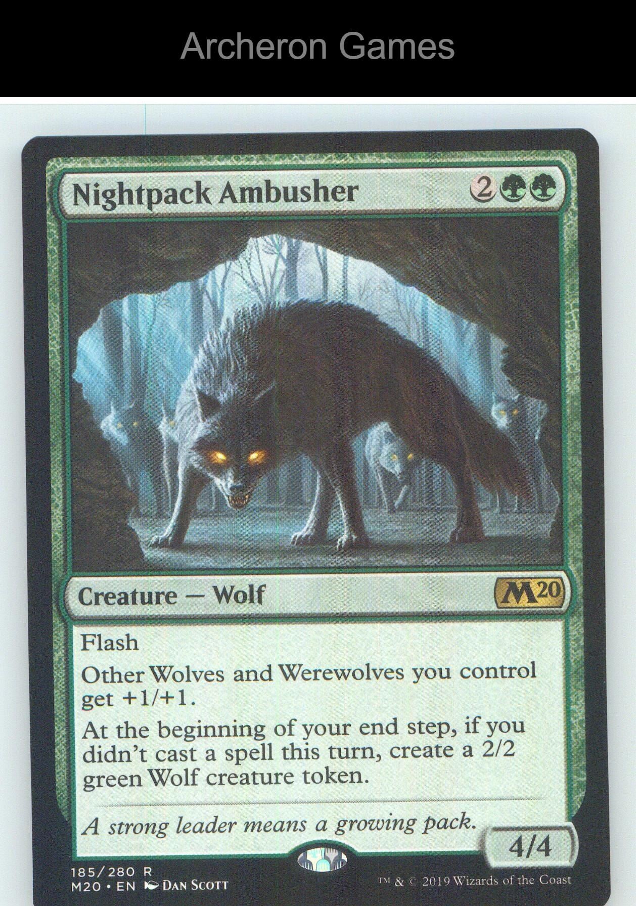 Nightpack Ambusher M20 185 R MTG Card NM/EX+