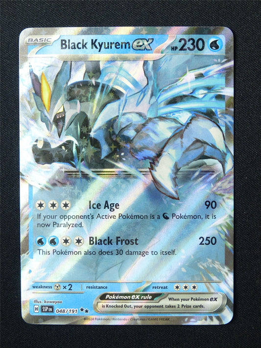 Black Kyurem EX 048/191 Holo - Pokemon Card #5ZR