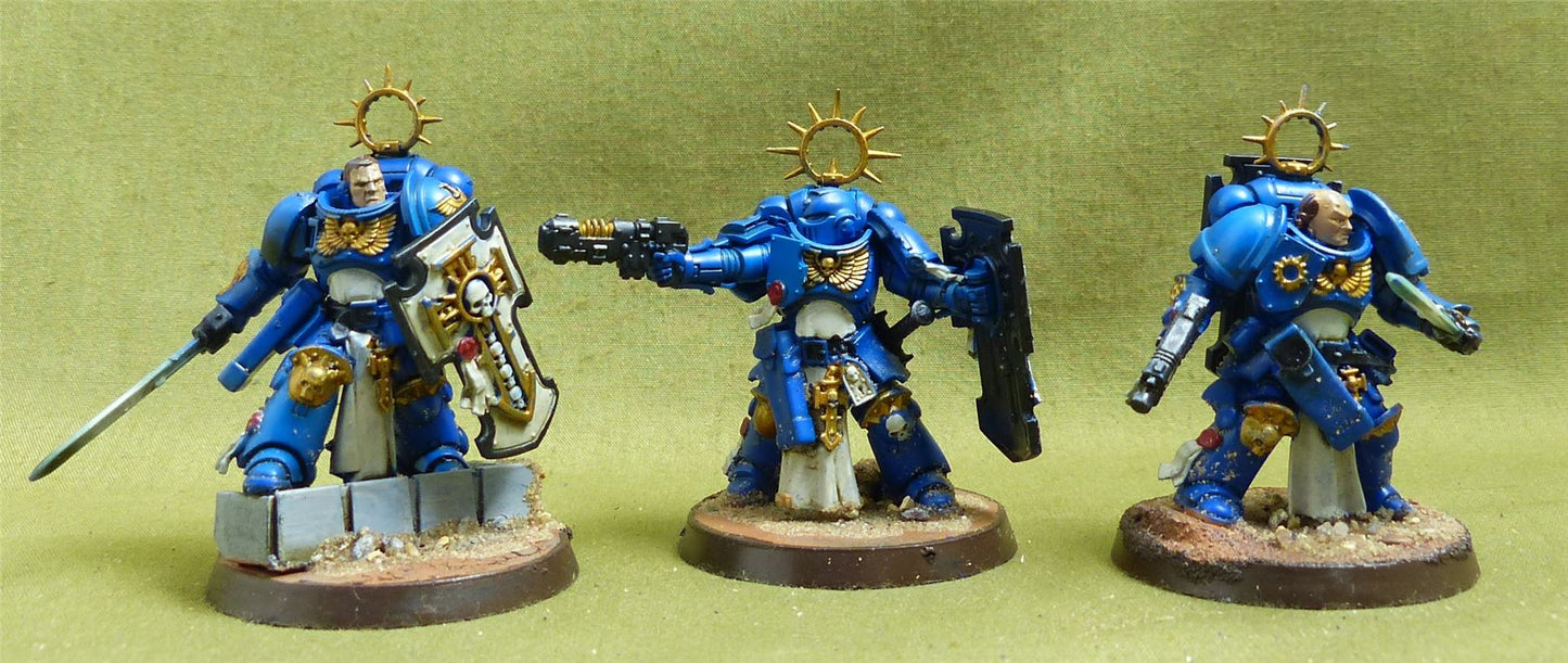 Bladeguard Veteran Squad painted - Space Marines - Warhammer 40K #6U7