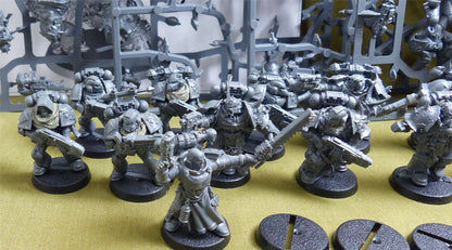 Space Marine Squads & Terminators sprues and part built - Dark Angels - Warhammer 40K #30H