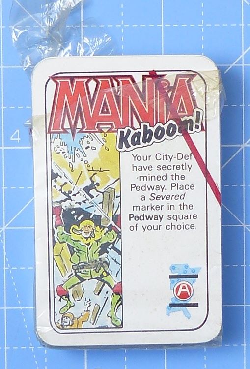 Dredd Block War Mania Card Pack #4LK