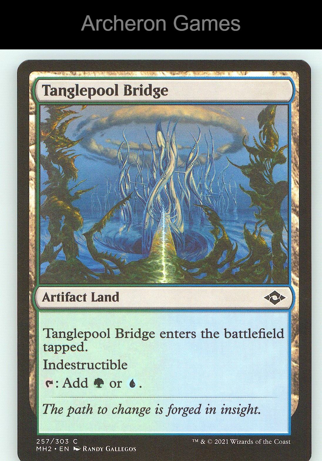 Tanglepool Bridge MH2 257 C MTG Card NM/EX+