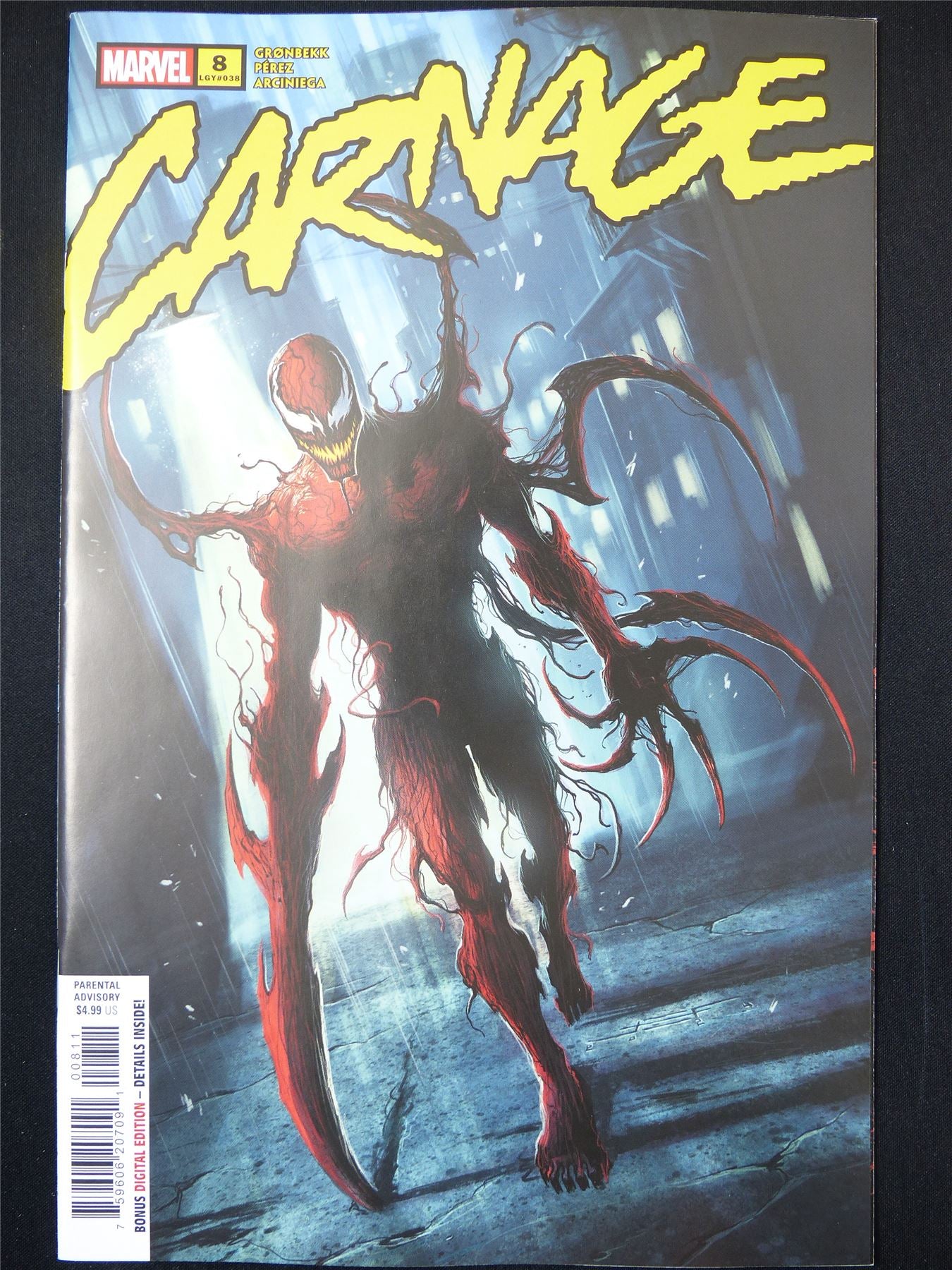 CARNAGE #8 - Aug 2024 Marvel Comic #14U