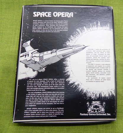 Space Opera - The Complete Science Fiction Roleplay Game #6E